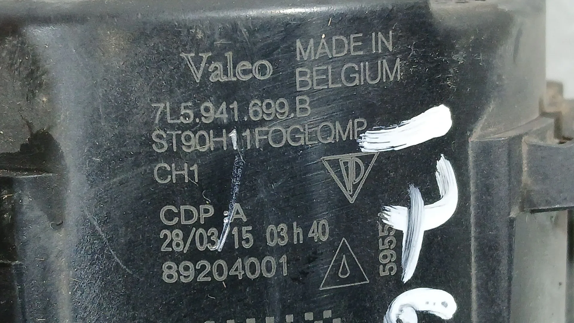 Faro Antiniebla Izquierdo para Porsche Macan (95B)