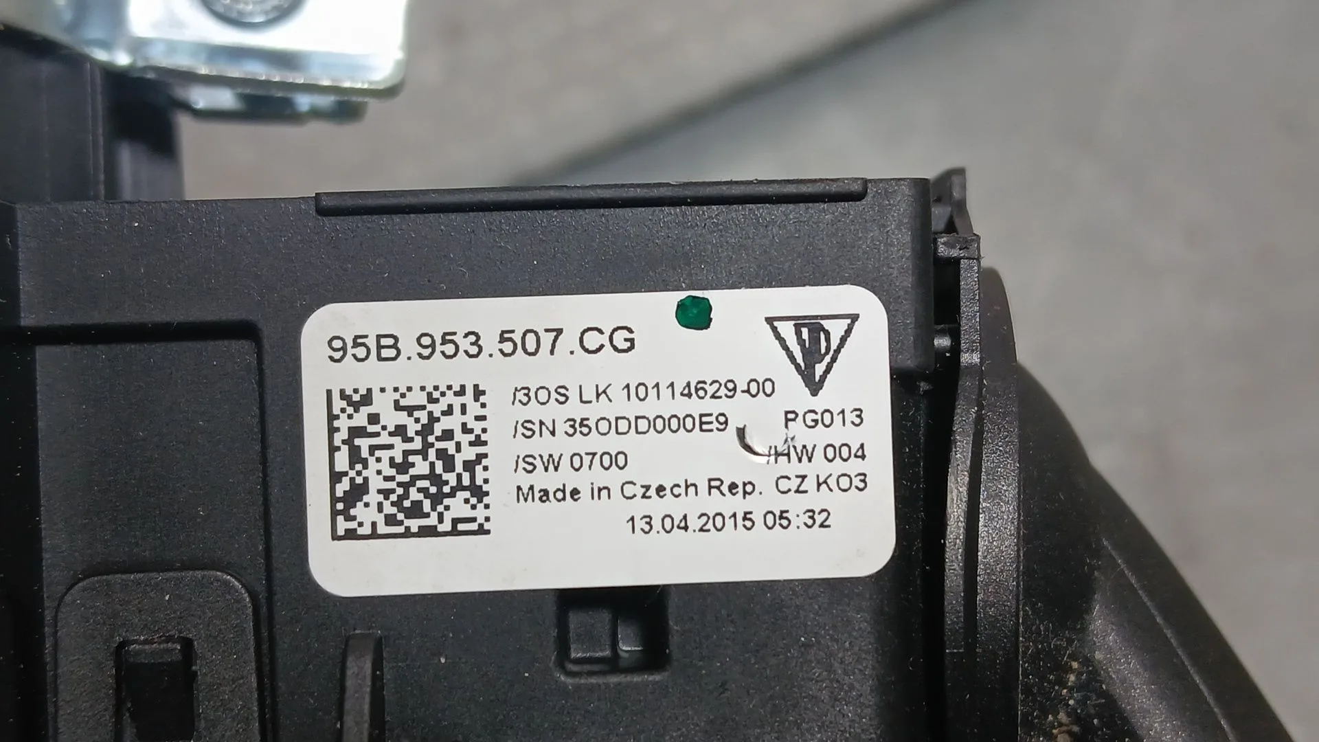 Mando Luces Y Limpia para Porsche Macan (95B)