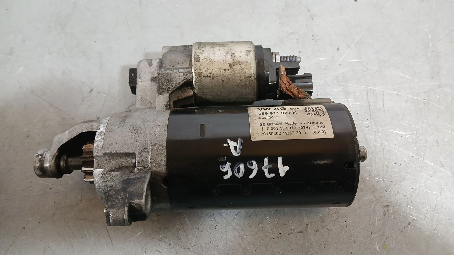 Motor Arranque para Porsche Macan (95B)
