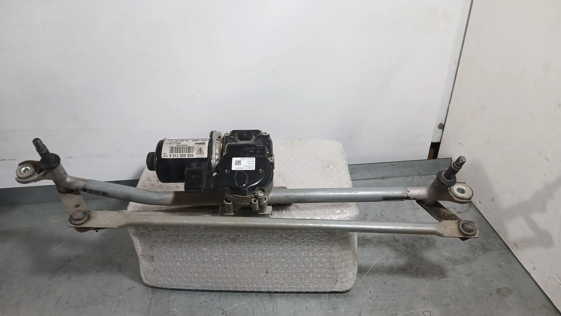 Motor Limpia Delantero para Porsche Macan (95B)