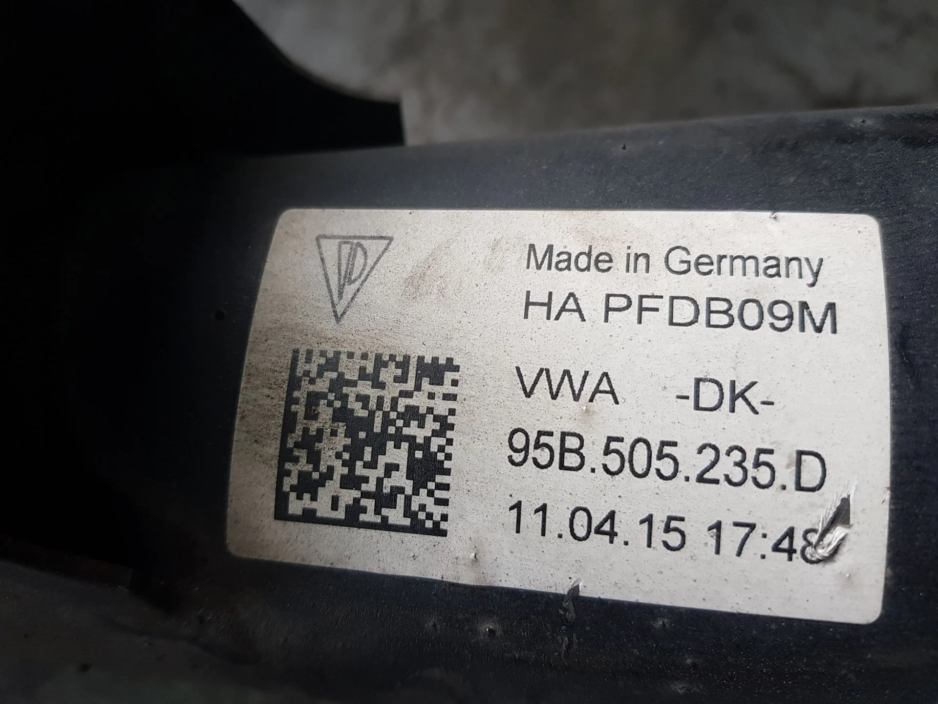 Puente Trasero para Porsche Macan (95B)