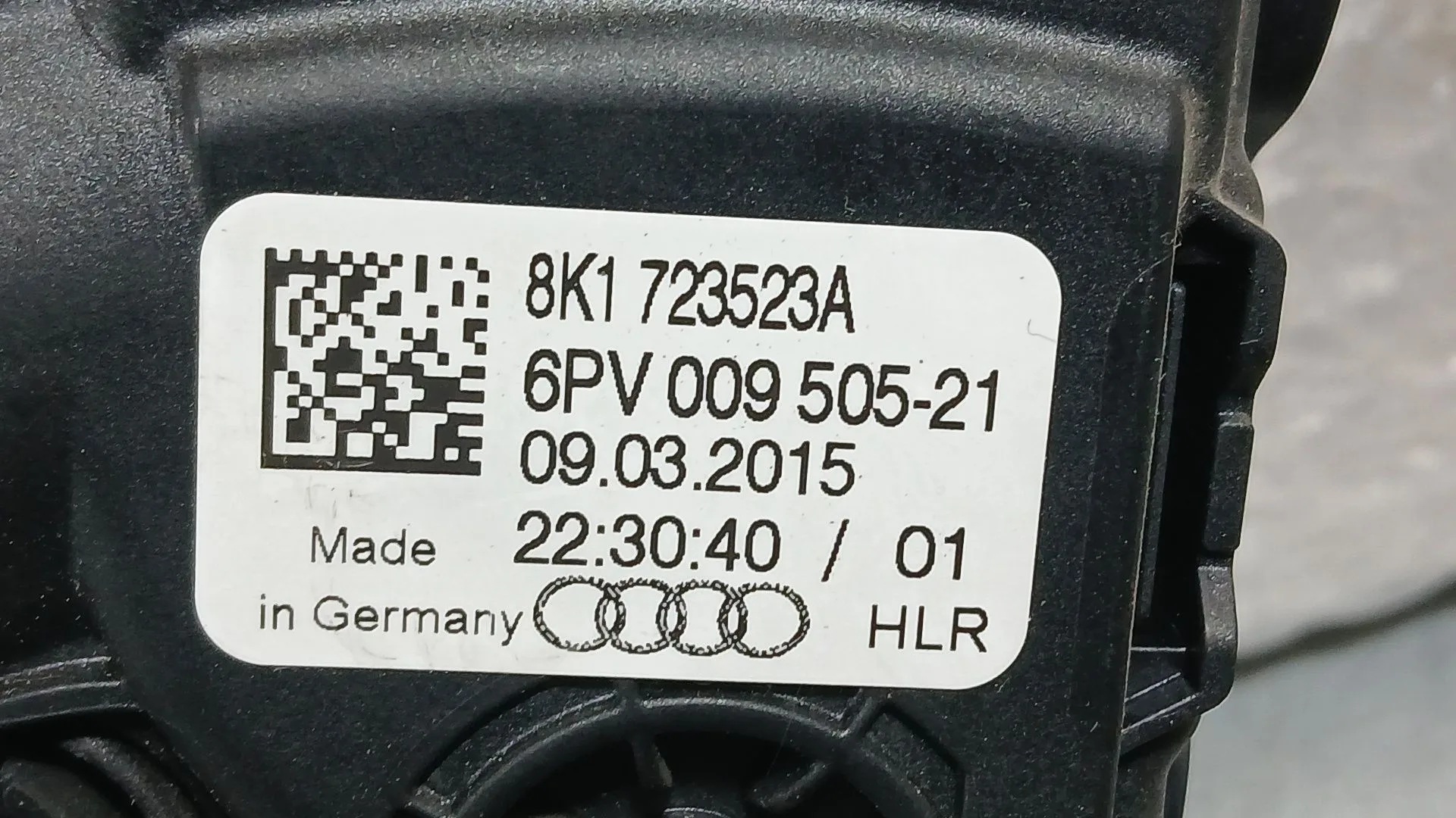Potenciometro Pedal para Porsche Macan (95B)