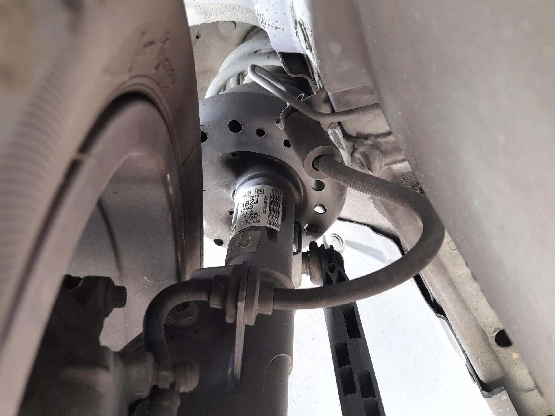 Amortiguador Delantero Derecho para Opel Astra J Sedan
