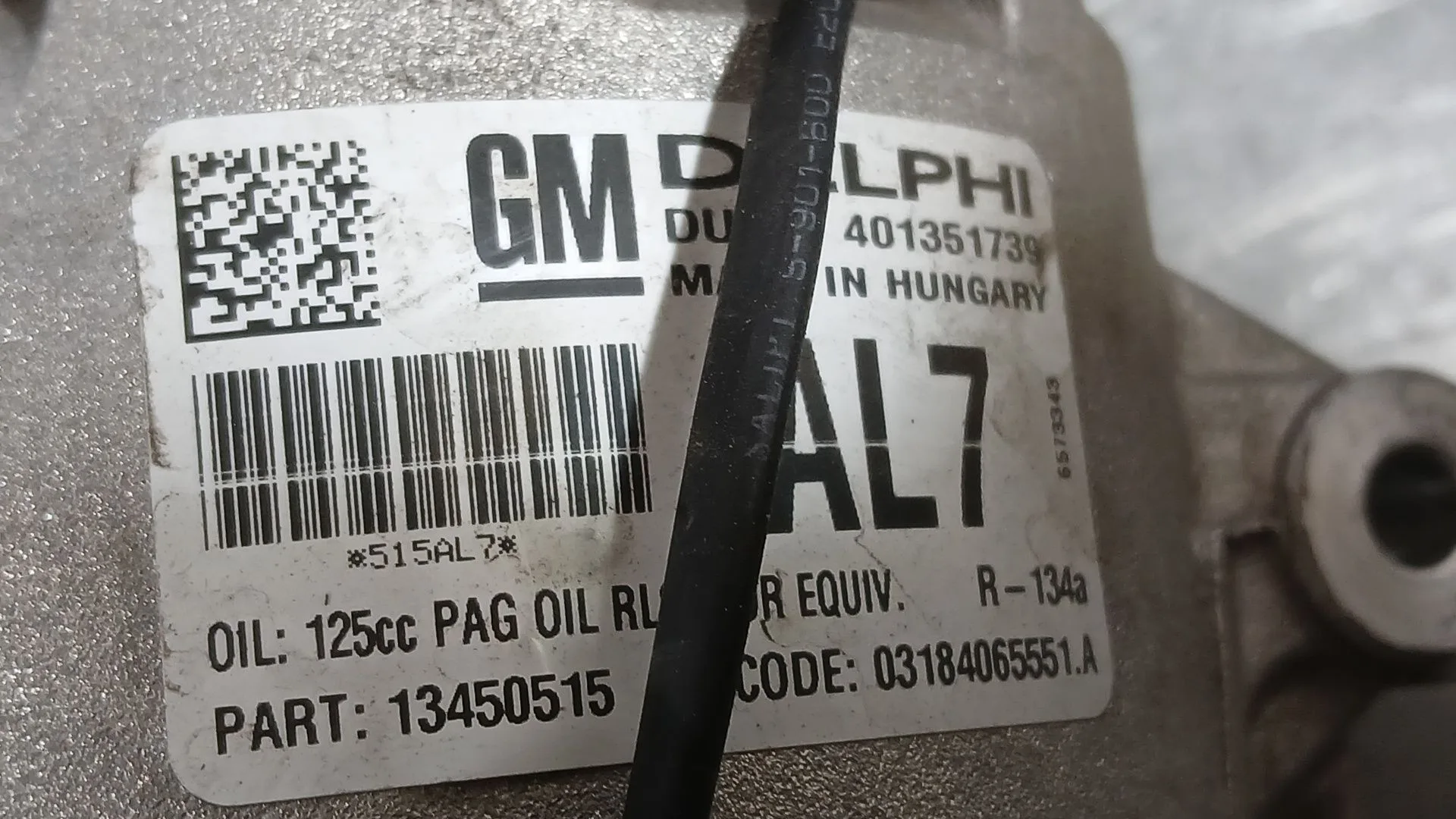 Compresor Aire Acondicionado para Opel Astra J Sedan