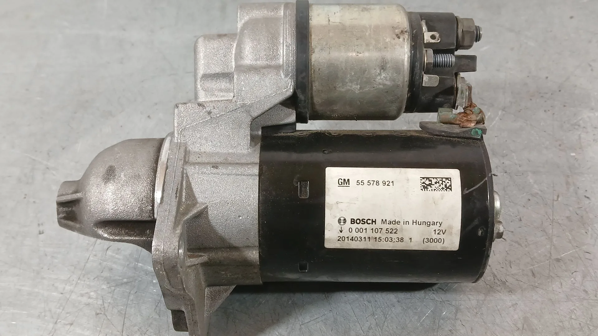 Motor Arranque para Opel Astra J Sedan