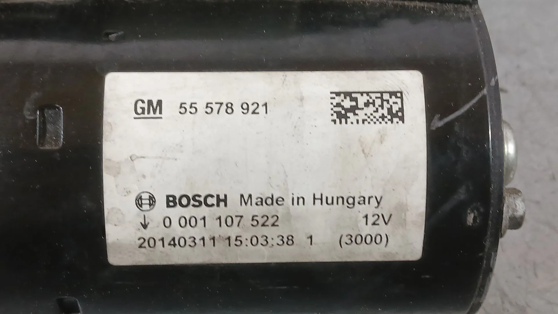 Motor Arranque para Opel Astra J Sedan