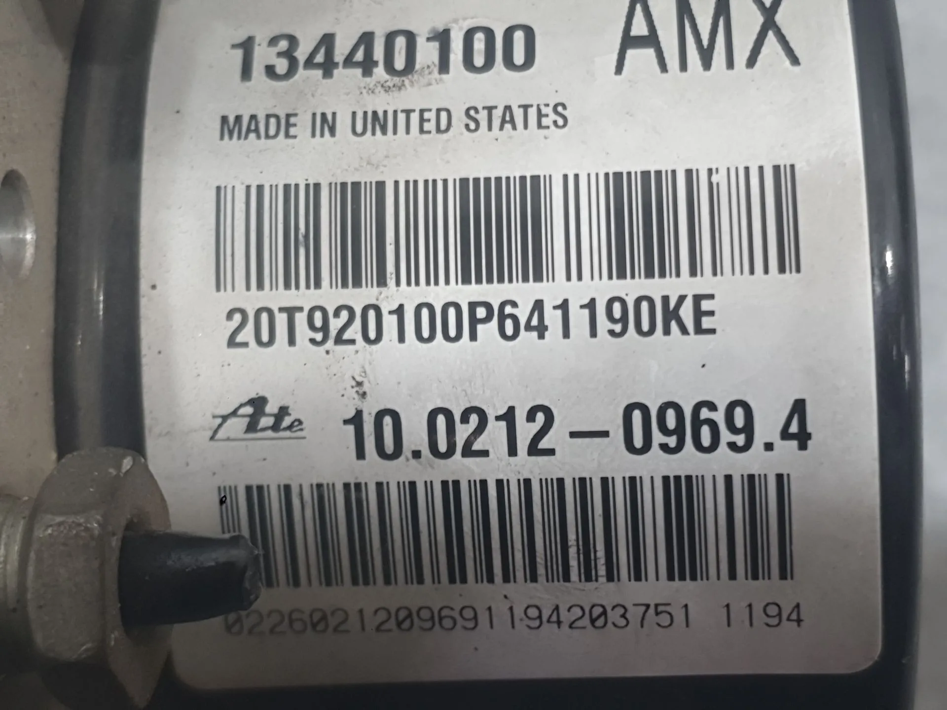 Abs para Opel Astra J (P10)