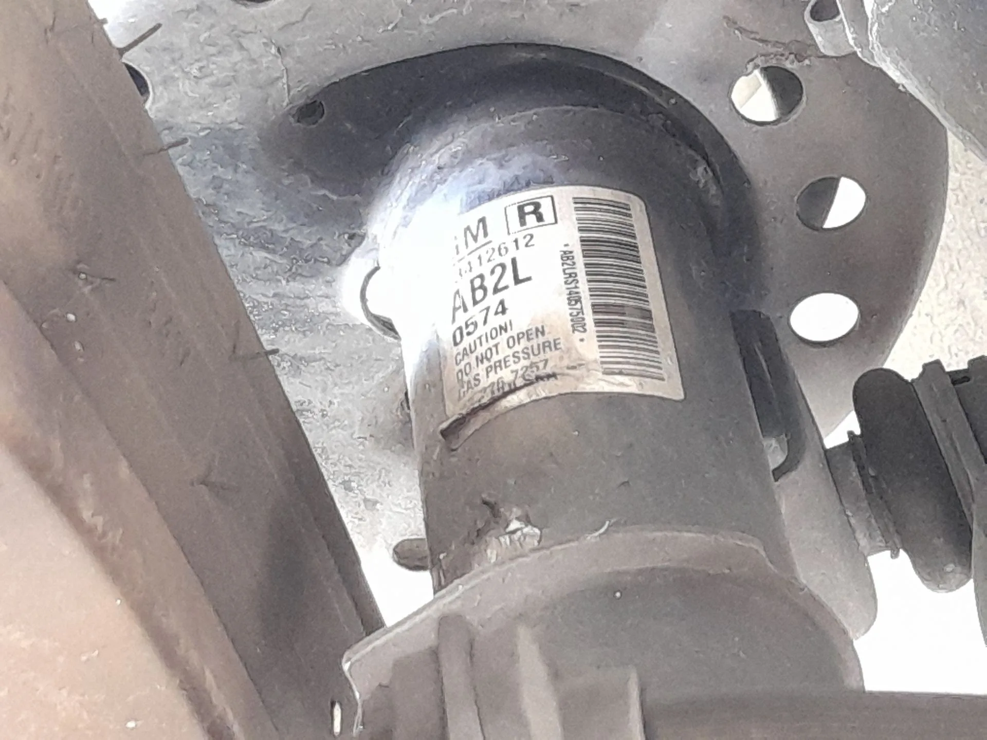 Amortiguador Delantero Derecho para Opel Astra J (P10)