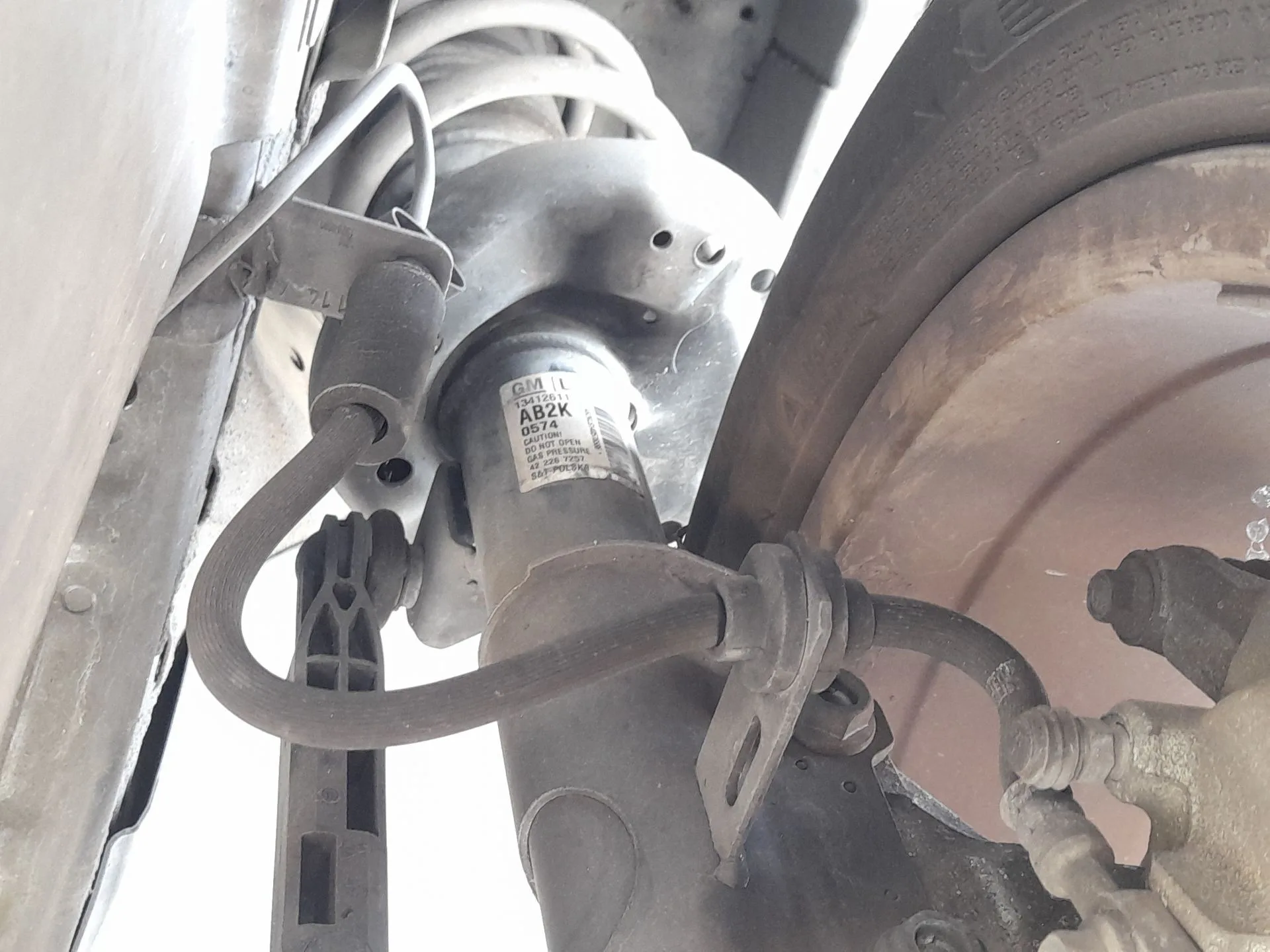 Amortiguador Delantero Izquierdo para Opel Astra J (P10)