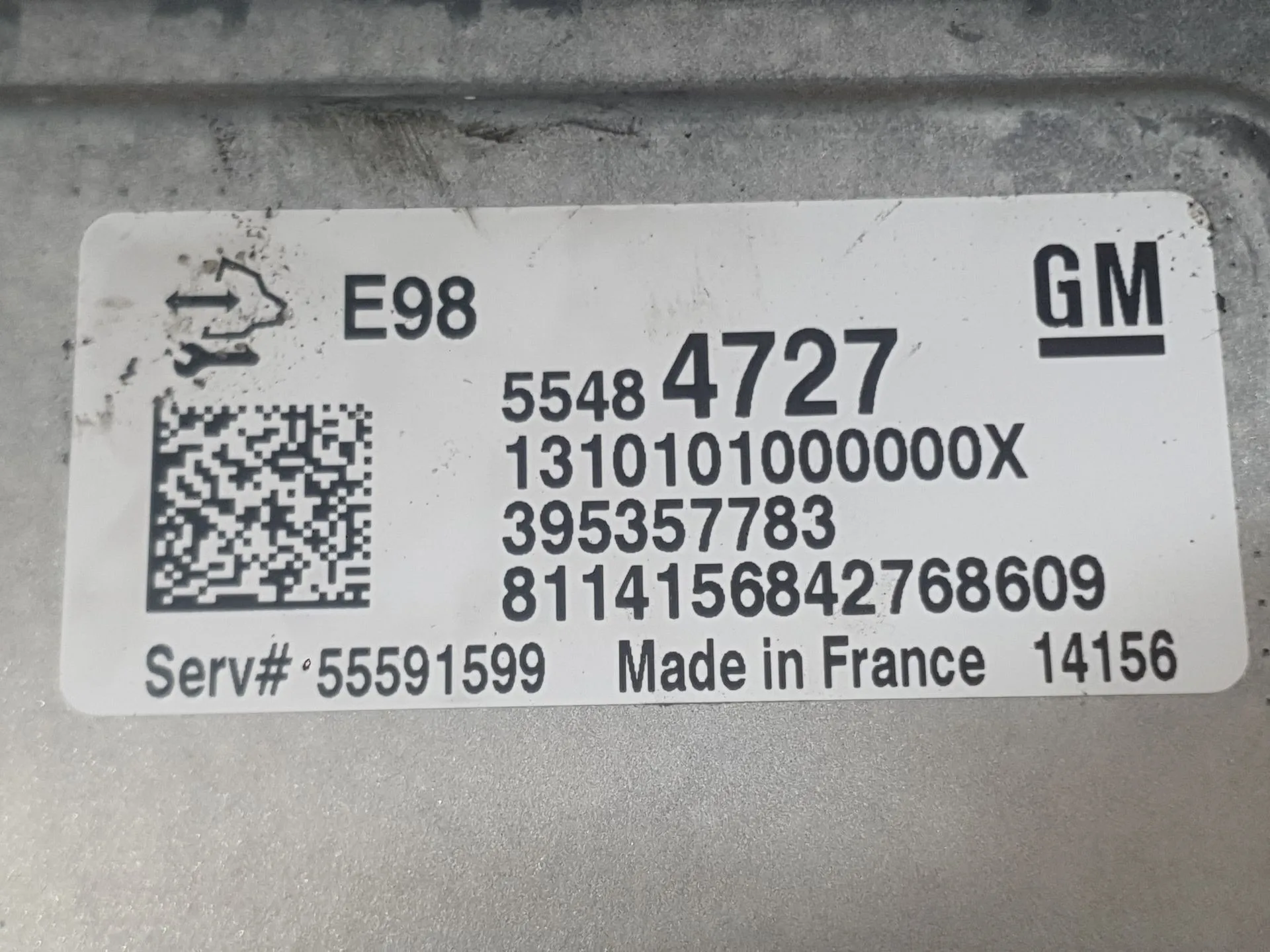 Centralita Motor Uce para Opel Astra J (P10)