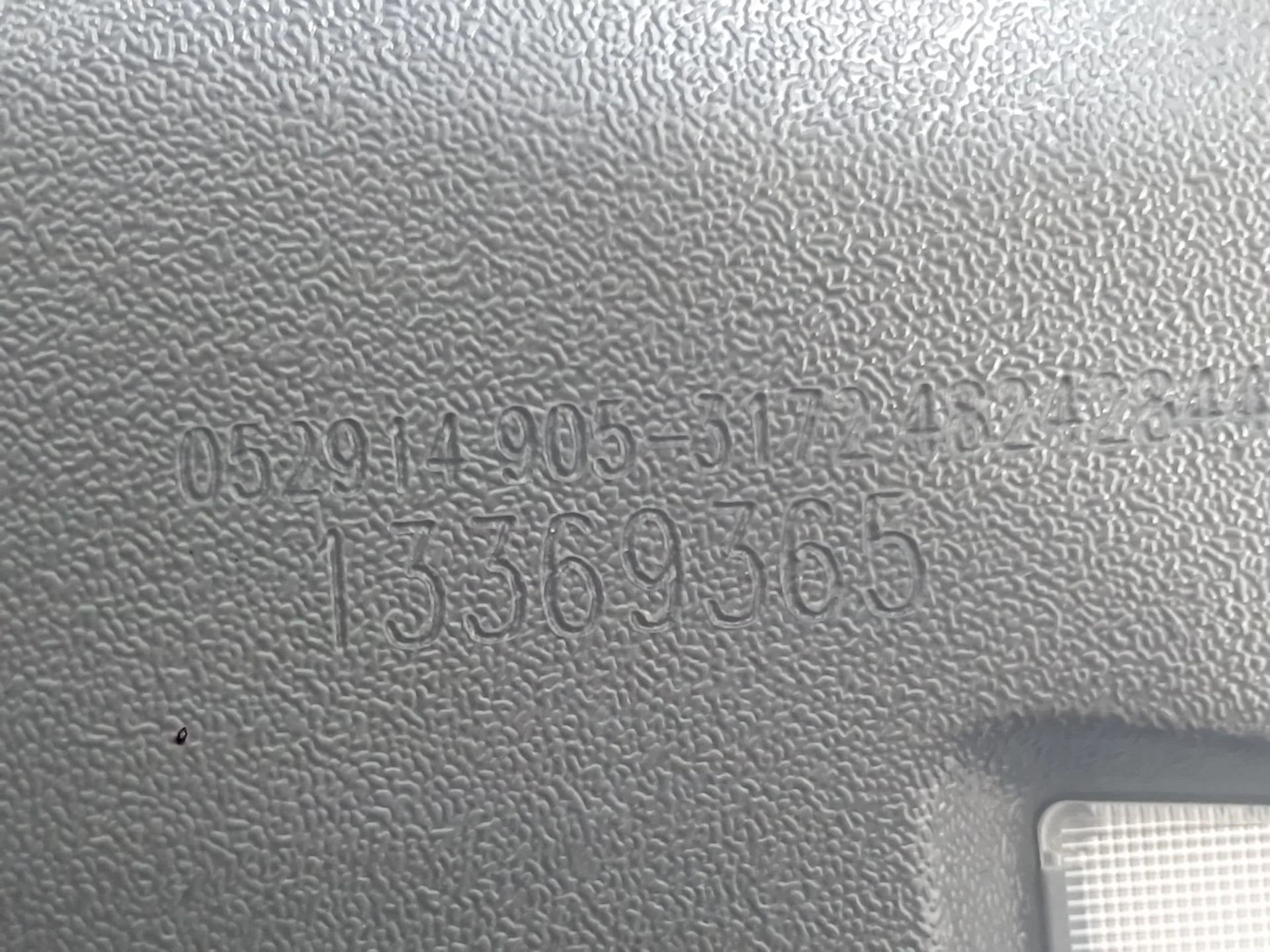 Espejo Interior para Opel Astra J (P10)
