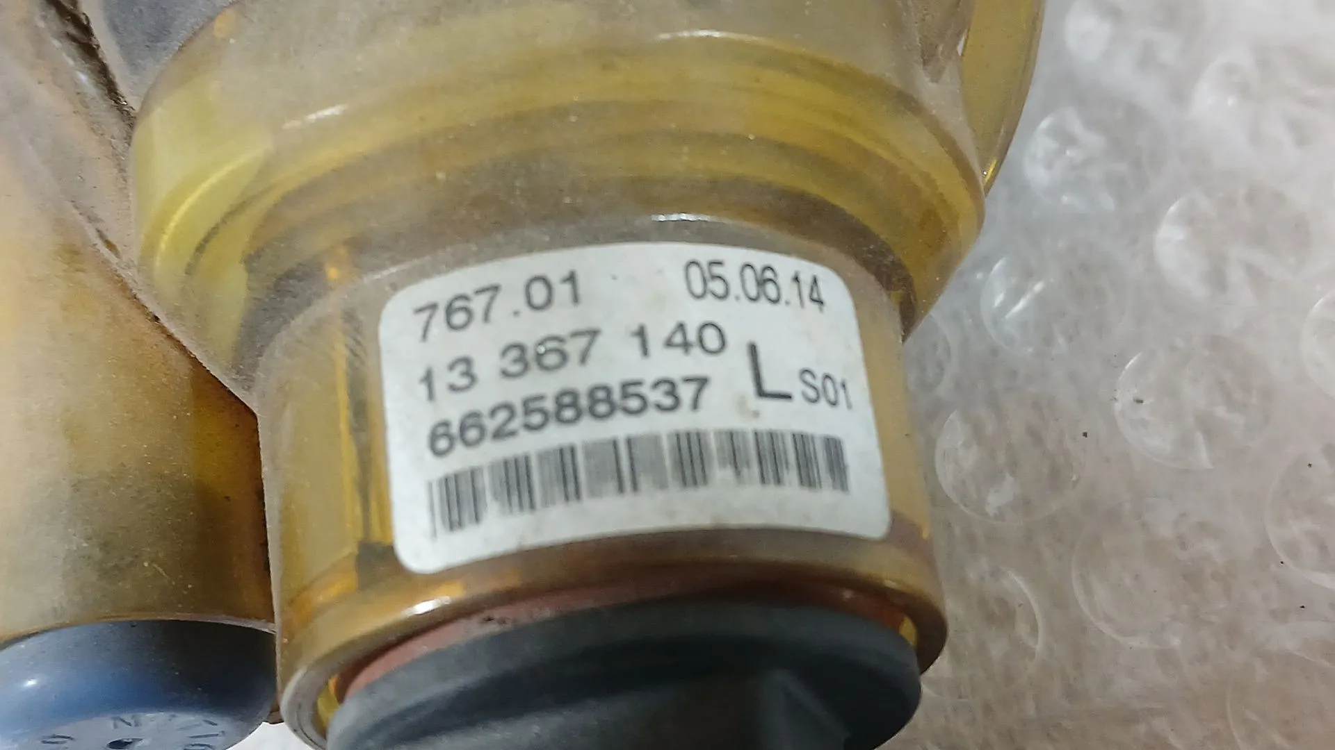Faro Antiniebla Izquierdo para Opel Astra J (P10)