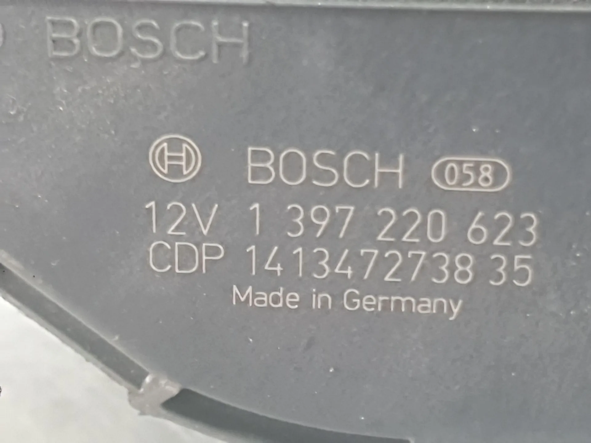 Motor Limpia Delantero para Opel Astra J (P10)