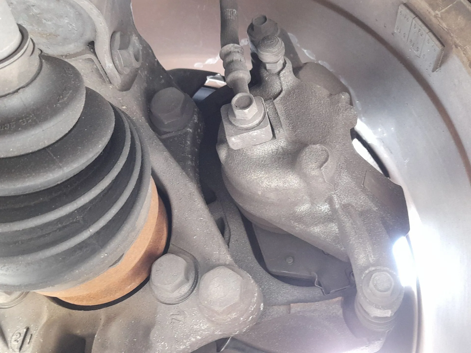 Pinza Freno Delantera Izquierda para Opel Astra J (P10)