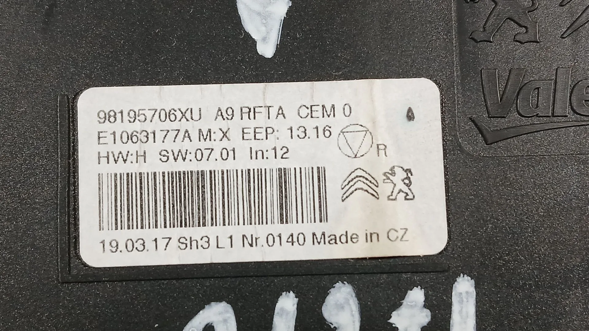 Mando Climatizador para Peugeot 208 I (Ca_, Cc_)