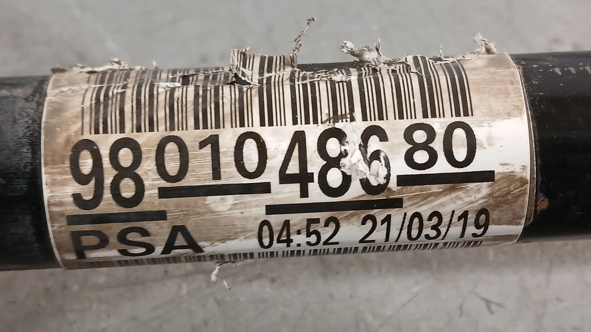 Transmision Delantera Derecha para Peugeot 208 I (Ca_, Cc_)