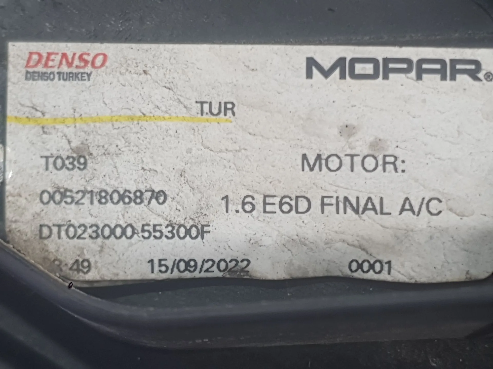Electroventilador para Fiat Doblo Cargo (263_)