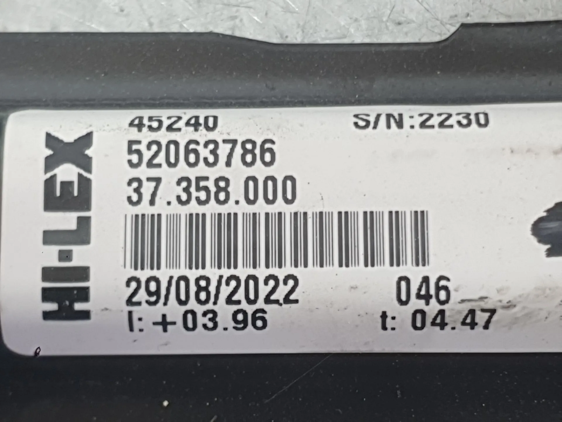 Elevalunas Delantero Izquierdo para Fiat Doblo Cargo (263_)