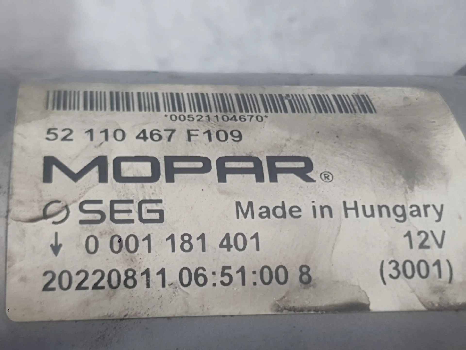 Motor Arranque para Fiat Doblo Cargo (263_)