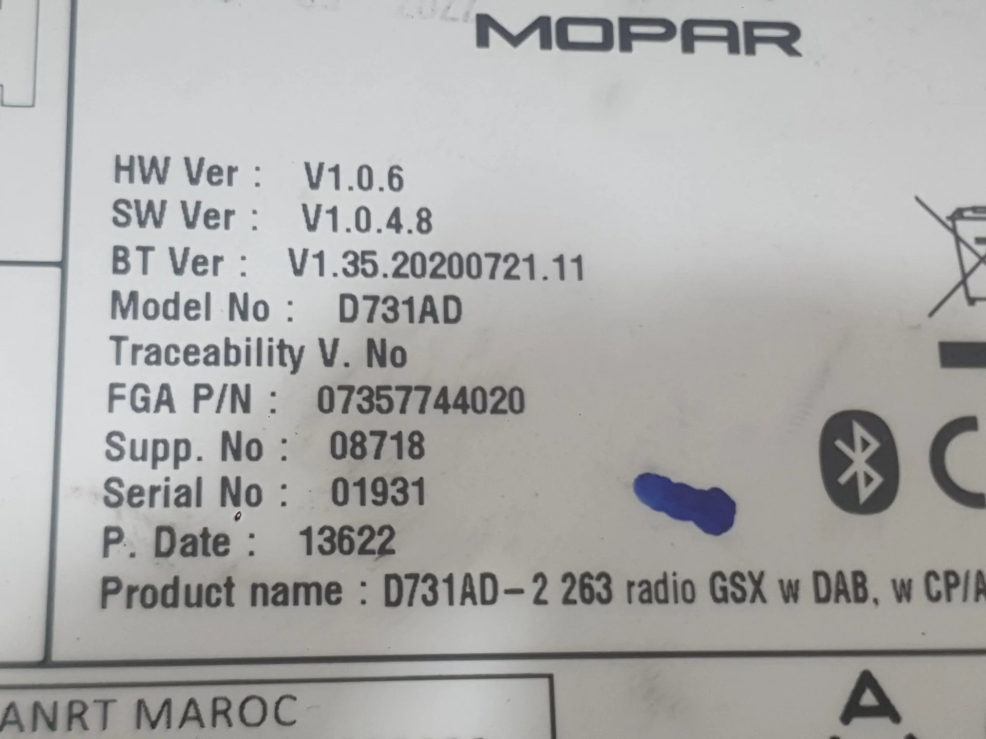 Sistema Navegacion Gps para Fiat Doblo Cargo (263_)