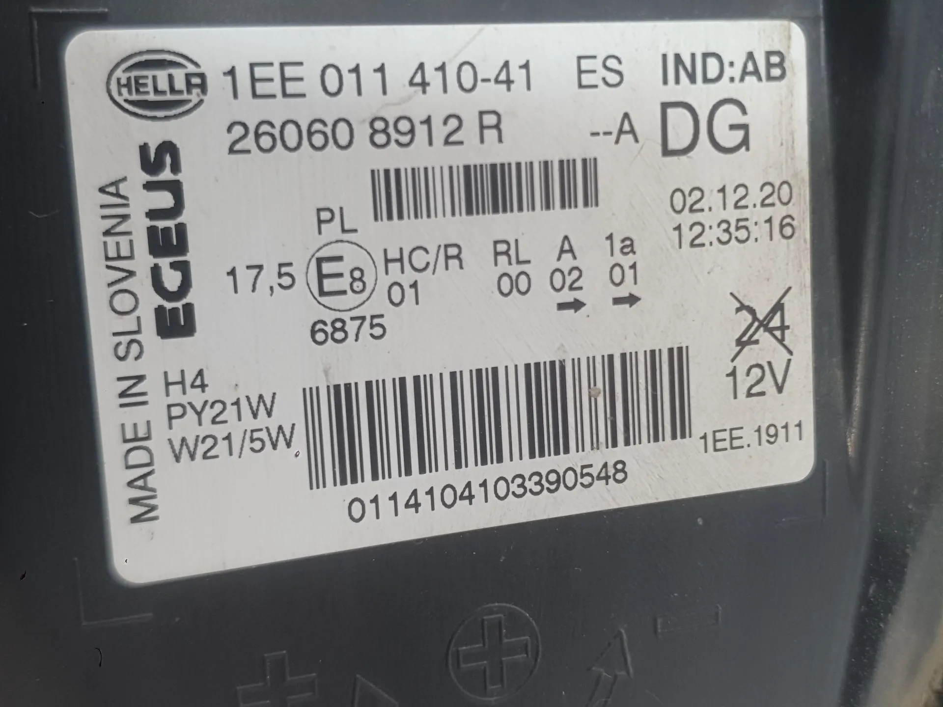 Faro Izquierdo para Fiat Talento Furgoneta (296_)