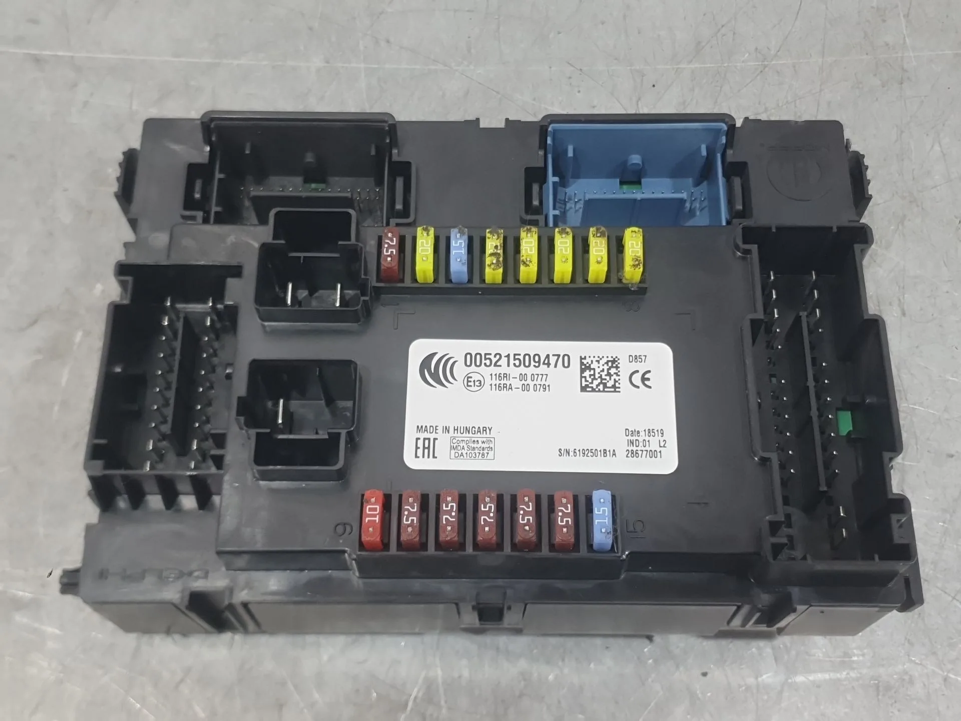 Caja Reles / Fusibles para Jeep Renegade Suv (Bu, B1, Bv)