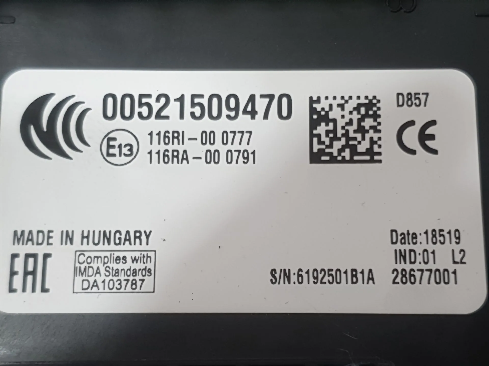 Caja Reles / Fusibles para Jeep Renegade Suv (Bu, B1, Bv)