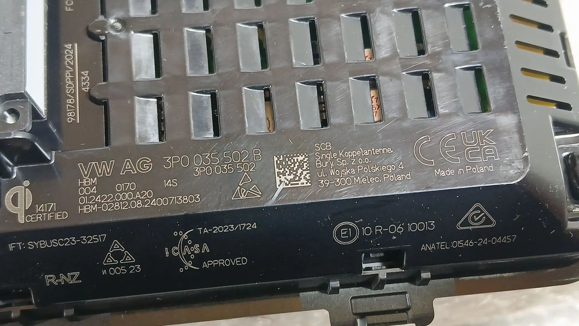 Cargador Inductivo para Cupra Formentor (Kmp)