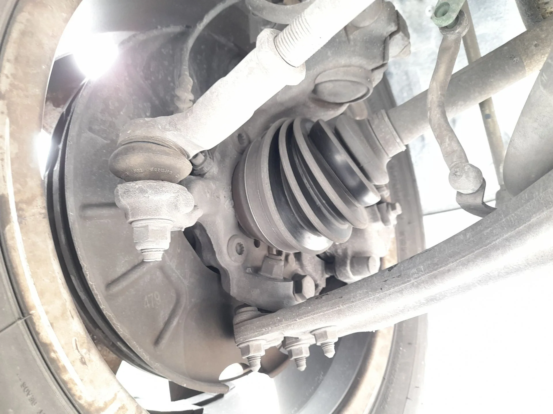Mangueta Delantera Izquierda para Audi Q3 (8Ub, 8Ug)