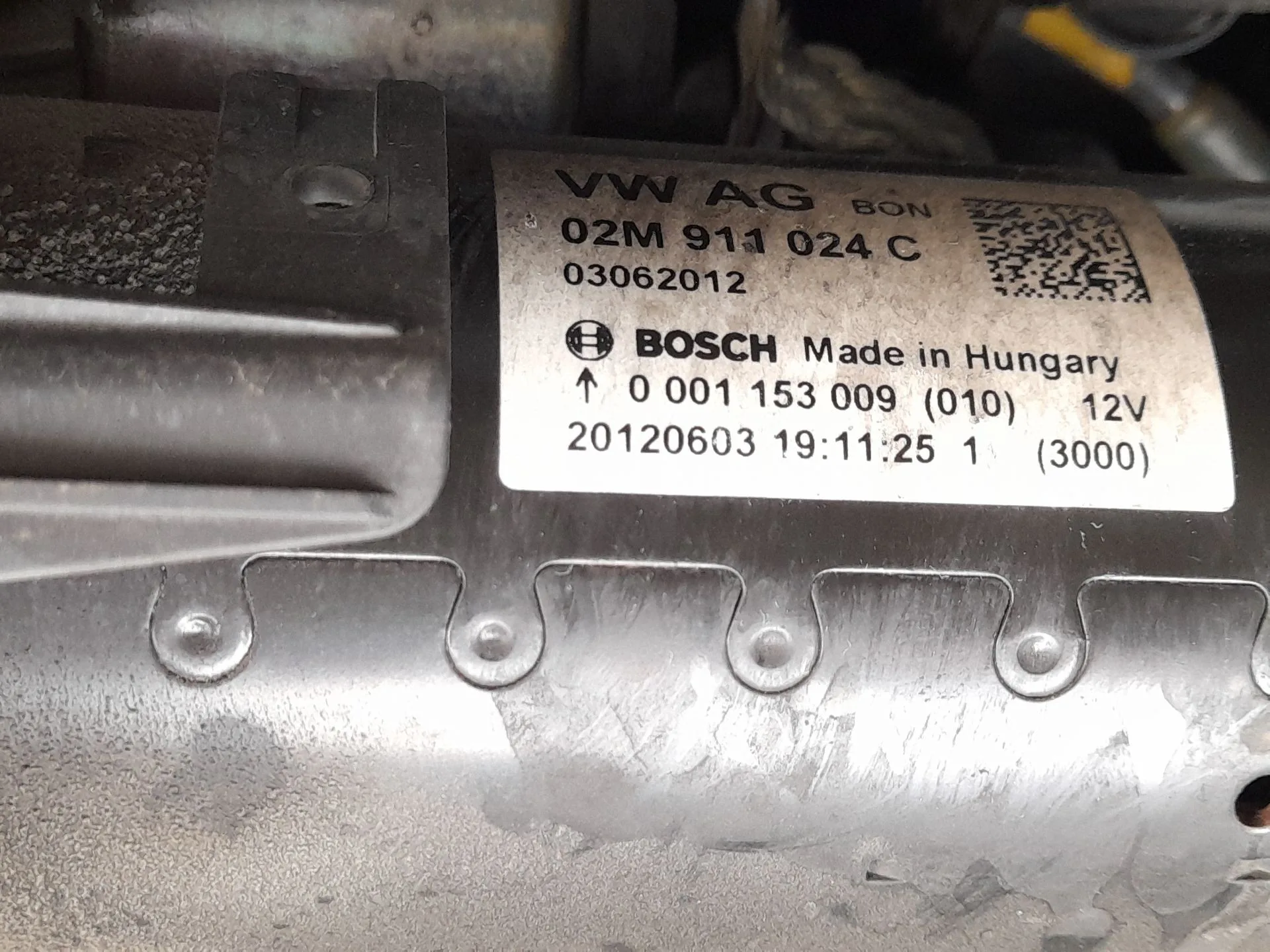 Motor Arranque para Audi Q3 (8Ub, 8Ug)