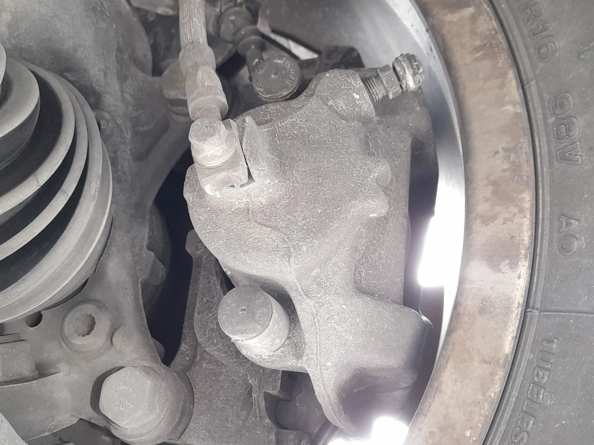 Pinza Freno Delantera Izquierda para Audi Q3 (8Ub, 8Ug)
