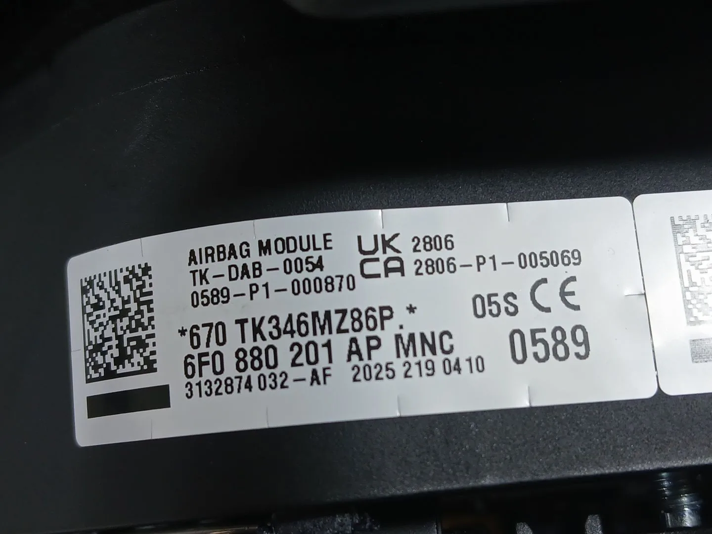 Airbag Delantero Izquierdo para Seat Ibiza V (Kj1, Kjg)