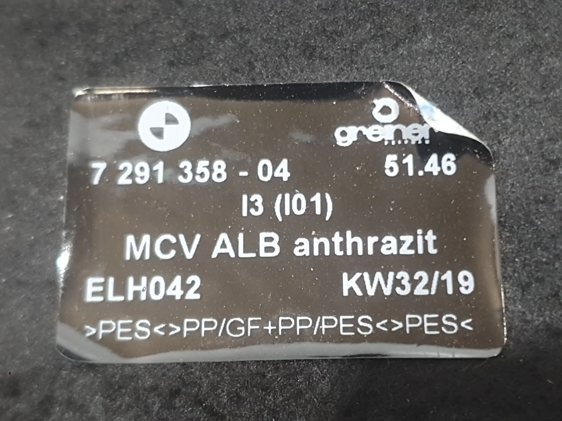 Bandeja Trasera para Bmw I3 (I01)