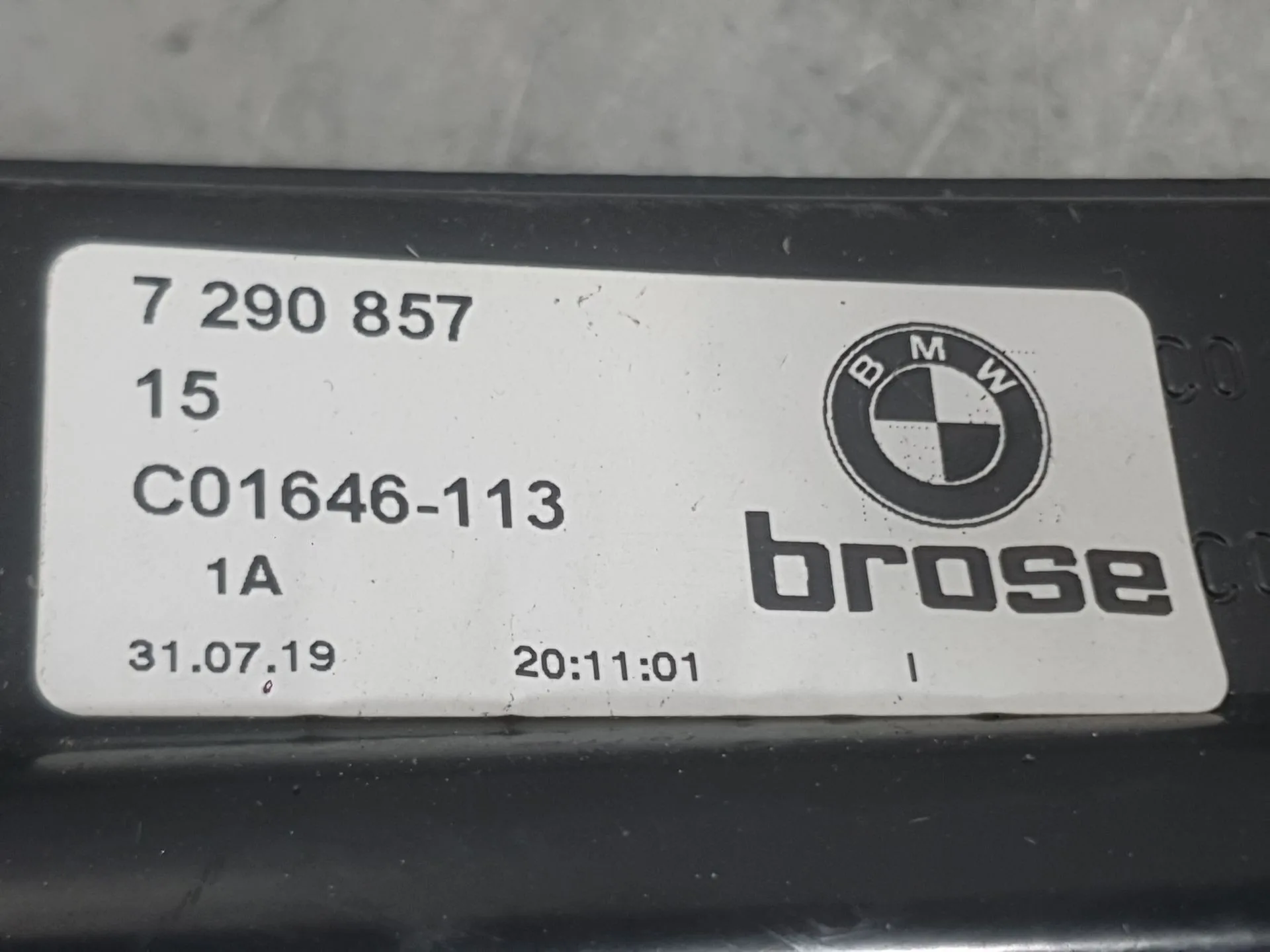 Elevalunas Delantero Izquierdo para Bmw I3 (I01)