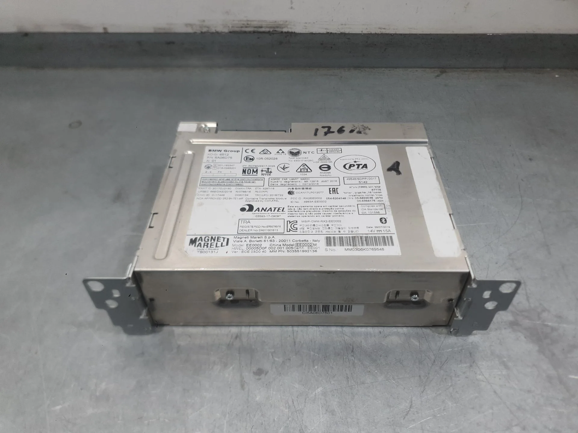 Sistema Audio / Radio para Bmw I3 (I01)