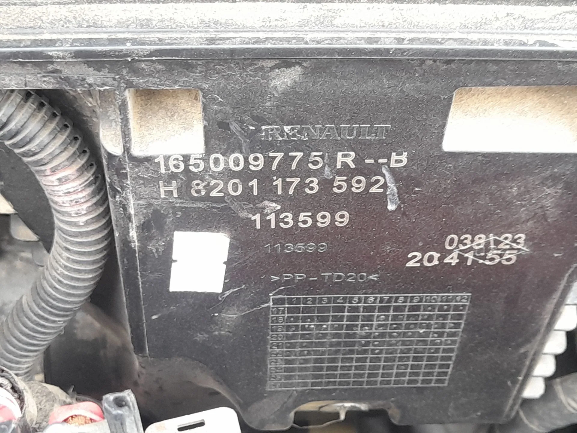 Carcasa Filtro Aire para Renault Express Furgoneta/Monovolumen