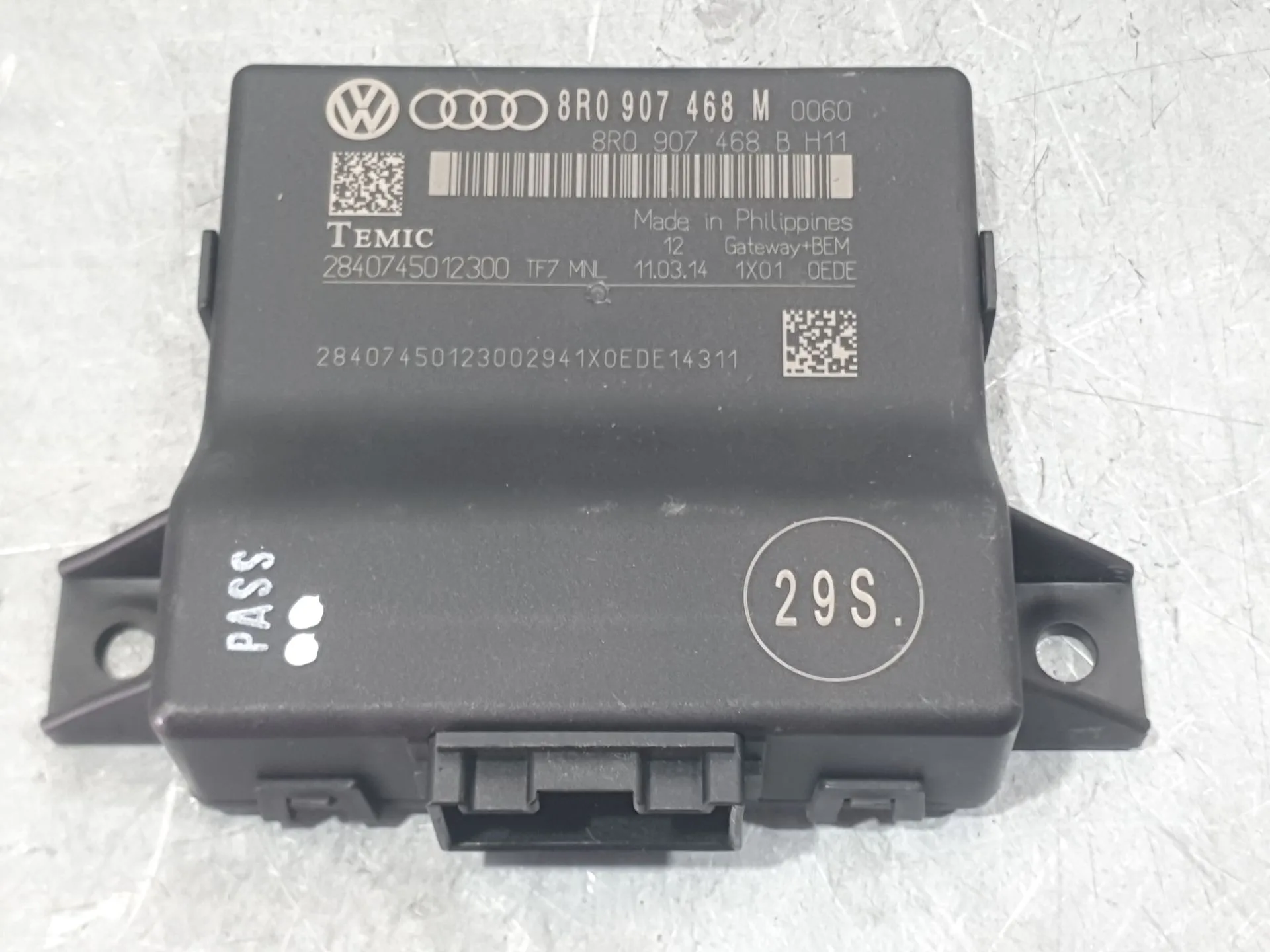 Modulo Electronico para Audi A5 Sportback (8Ta)