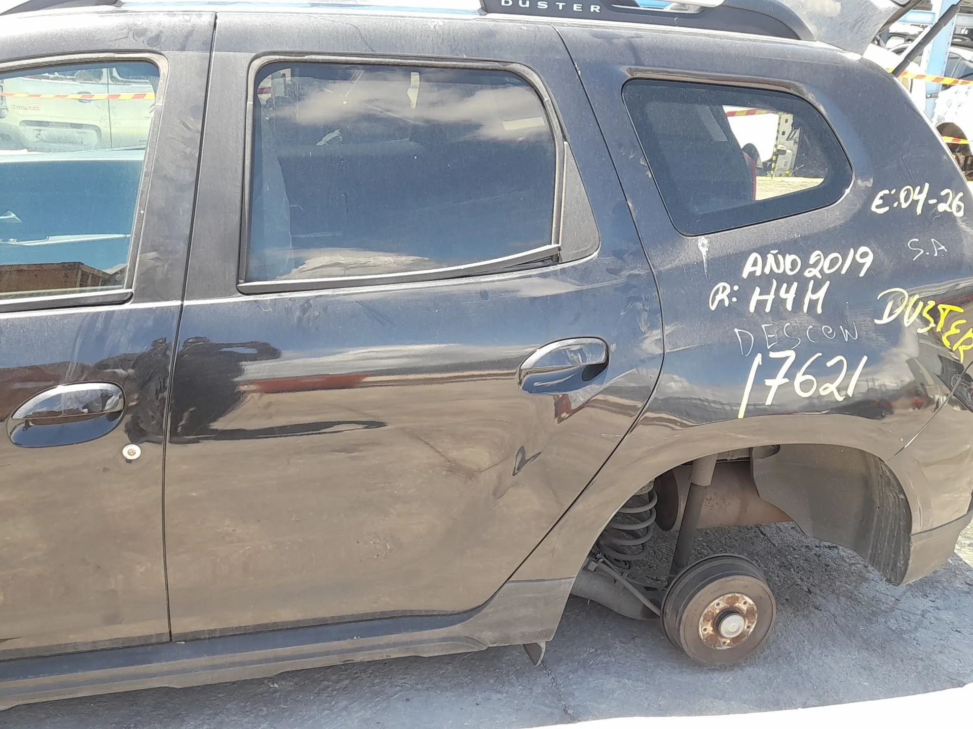 Puerta Trasera Izquierda para Dacia Duster (Hm_)