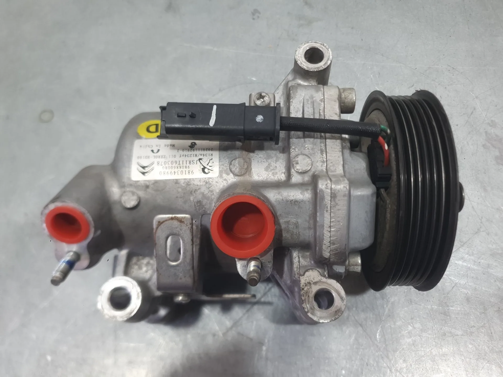Compresor Aire Acondicionado para Citroën C3 Iii (Sx)