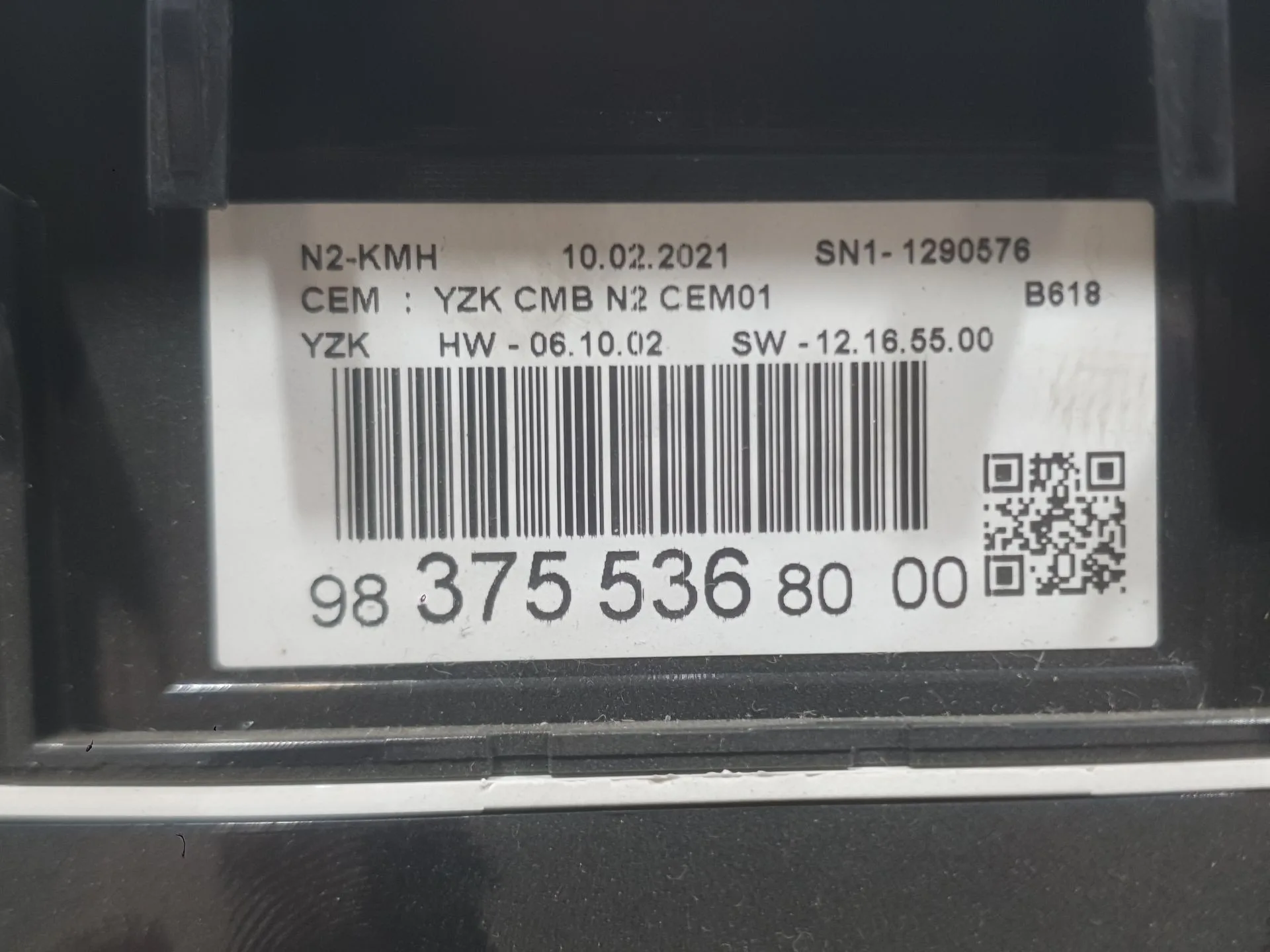 Cuadro Instrumentos para Citroën C3 Iii (Sx)