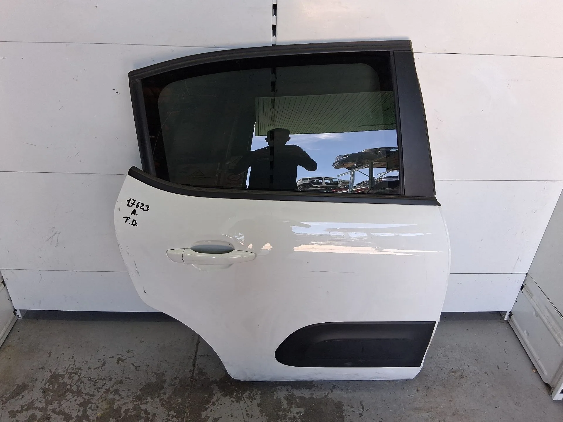 Puerta Trasera Derecha para Citroën C3 Iii (Sx)