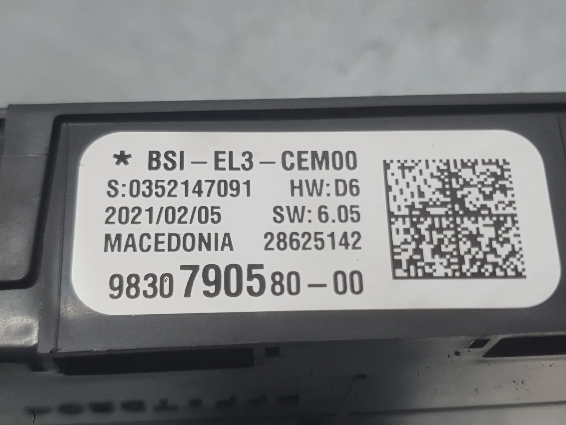 Caja Reles / Fusibles para Citroën C3 Iii (Sx)
