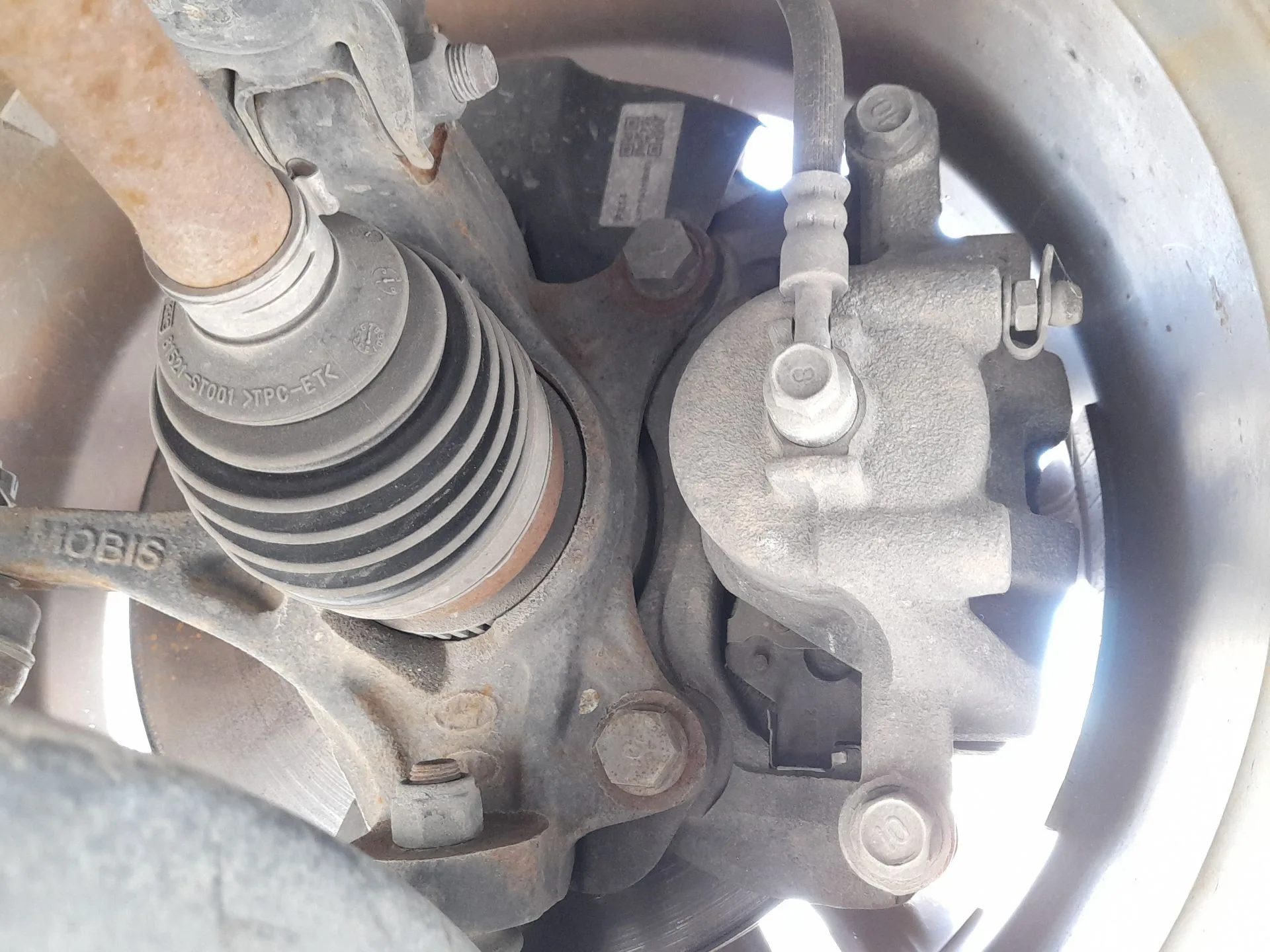 Pinza Freno Delantera Izquierda para Hyundai I20 Ii (Gb, Ib)