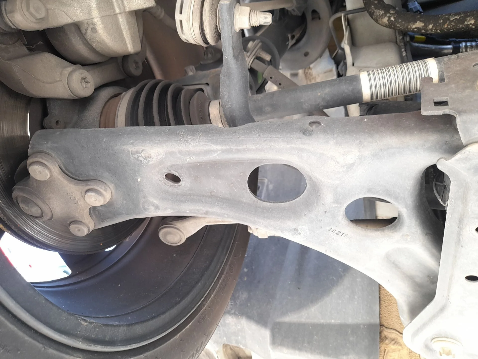 Brazo Suspension Inferior Delantero Derecho para Opel Corsa F (P2Jo)