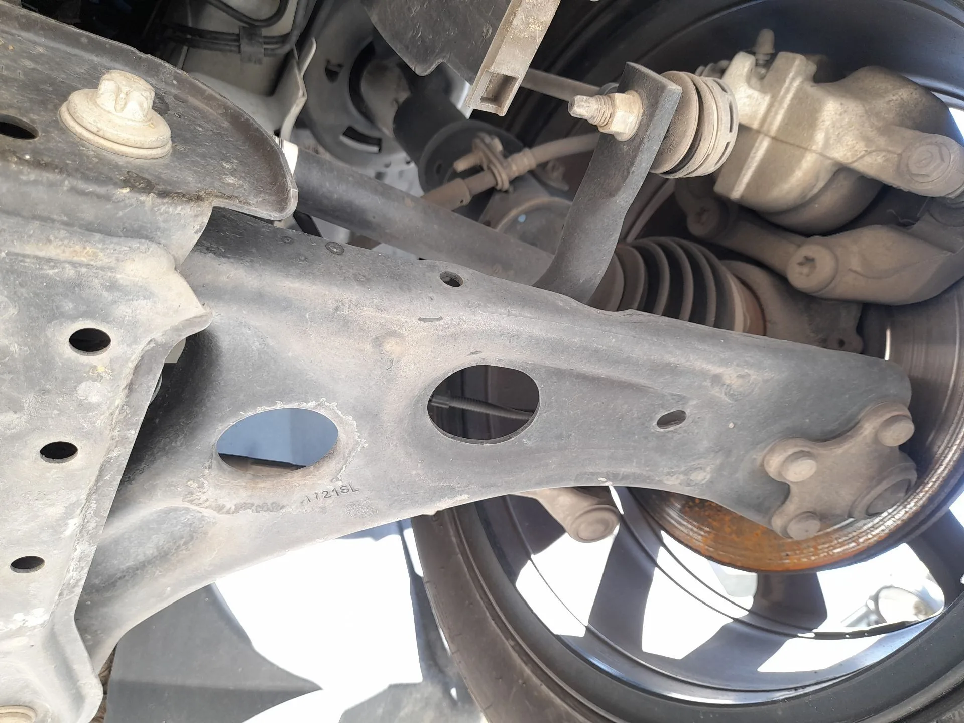 Brazo Suspension Inferior Delantero Izquierdo para Opel Corsa F (P2Jo)