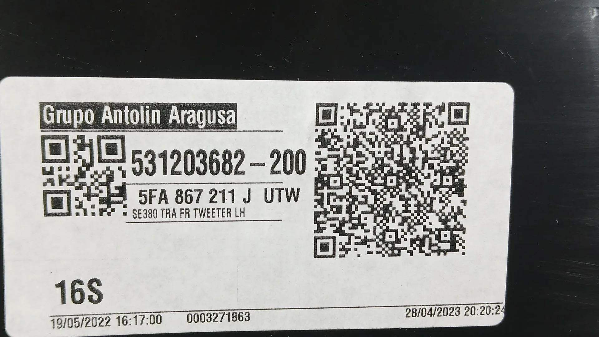 Guarnecido Puerta Trasera Izquierda para Seat Leon (Kl1, Klg)