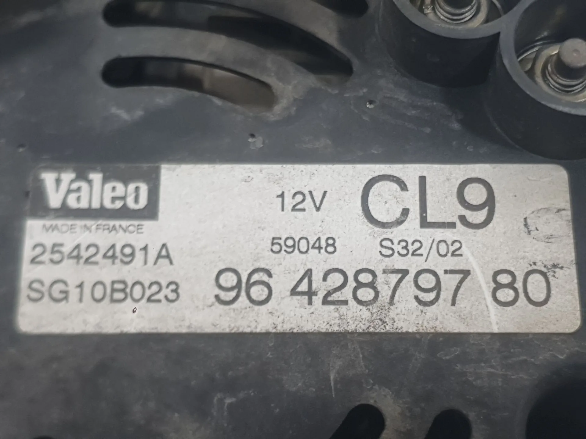 Alternador para Peugeot 307 (3A/C)