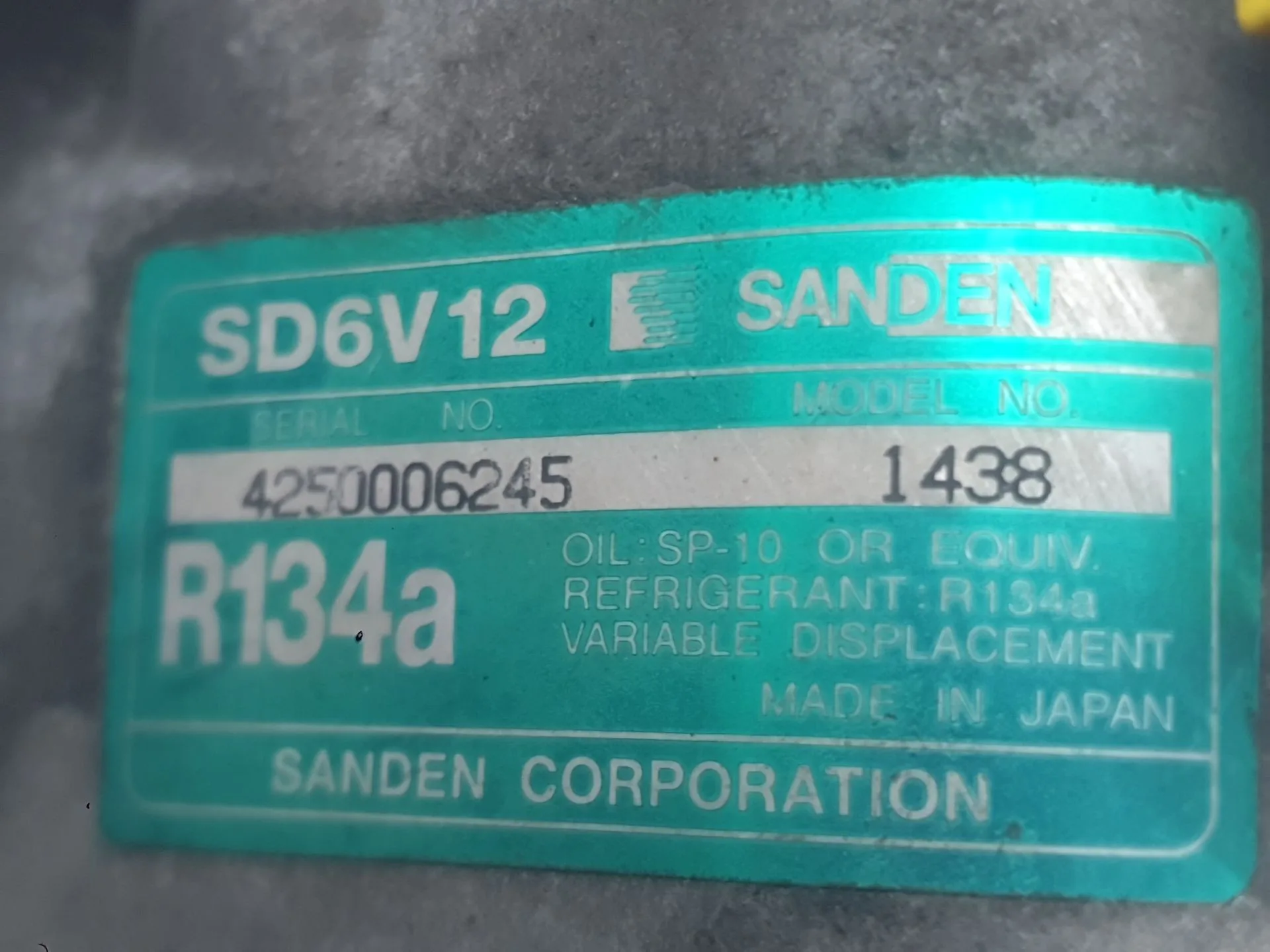 Compresor Aire Acondicionado para Peugeot 307 (3A/C)
