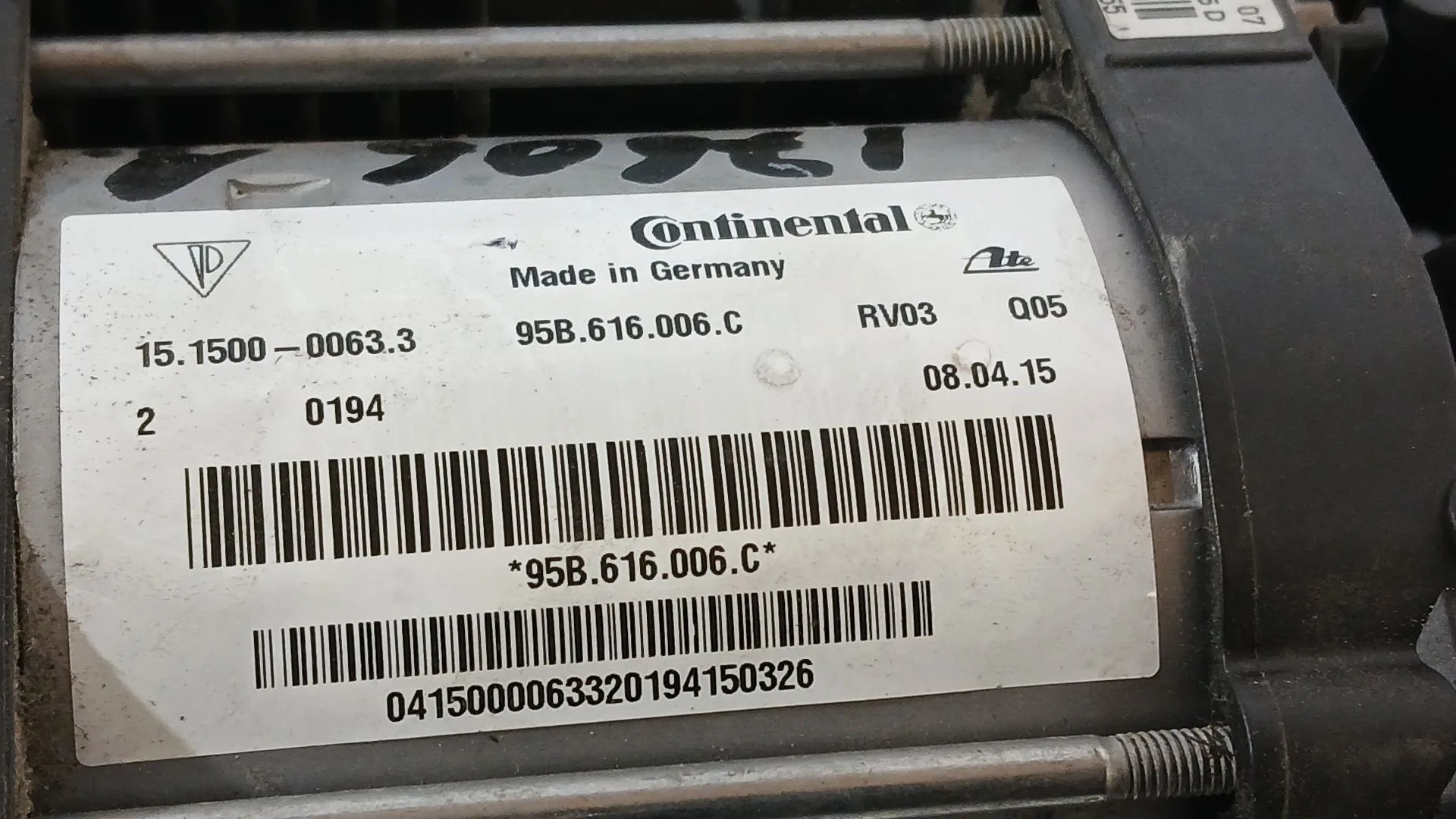 Compresor Suspension Neumatica para Porsche Macan (95B)