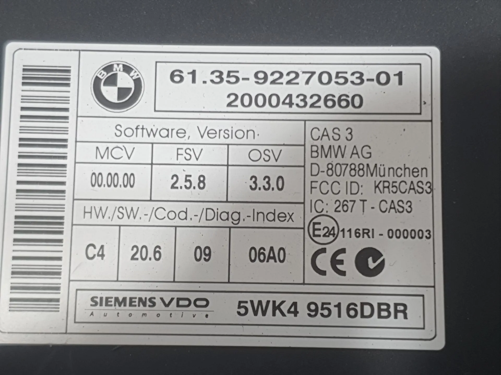Modulo Electronico para Bmw X5 (E70)